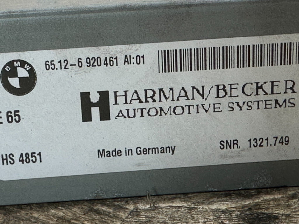 BMW 2004-2010 E60 5 SERIES HARMAN BECKER HiFi AUDIO AMPLIFIER OEM 6920461
