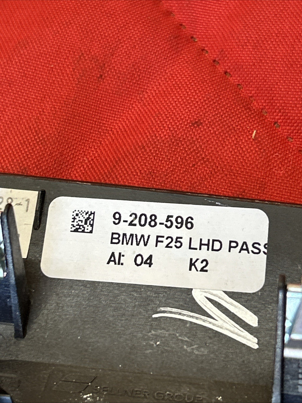 2011 - 2017 BMW X3 F25 Front Right Dashboard Wood Grain Trim Panel 9208596