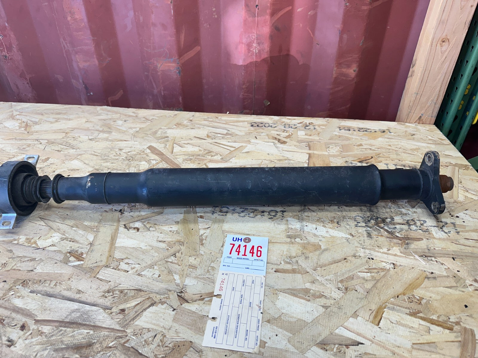 OEM BMW REAR DRIVESHAFT FITS AUTOMATIC 09-17 F10 F11 535i 7614688