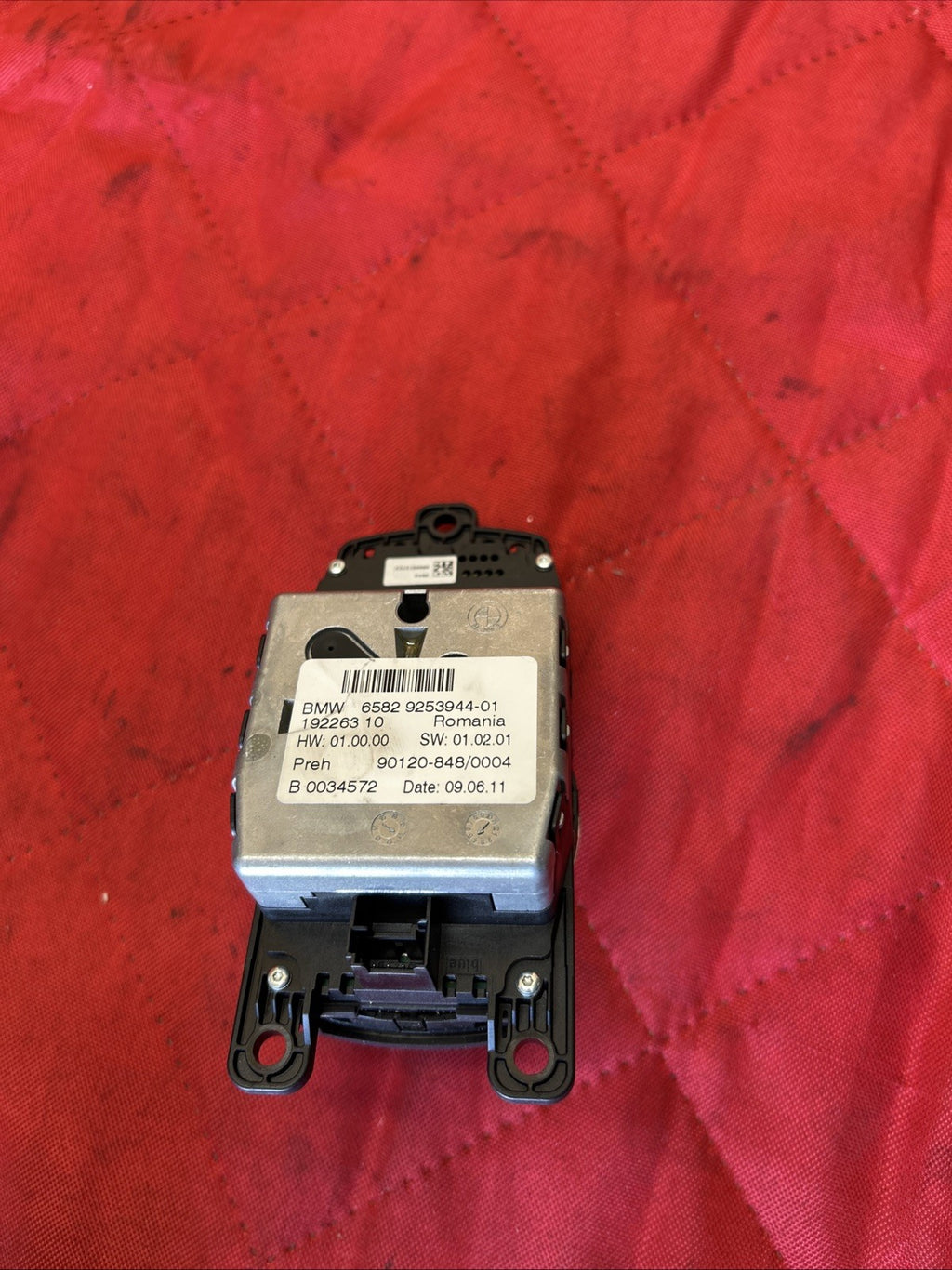 BMW /F01 F10 F20 F30 F25 F48 iDrive CIC Controller 4PIN Switch Joystick 9253944