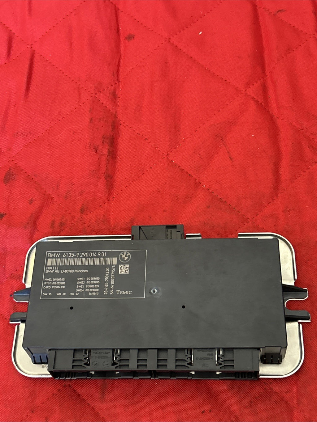 BMW 2011-2014 F25 X3 FOOTWELL LIGHT CONTROL MODLE UNIT OEM 9290014