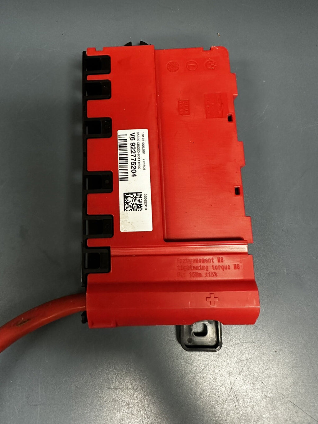 12-20 BMW F30 F32 328 BATTERY POWER DISTRIBUTION JUNCTION FUSE BOX OEM 922775204