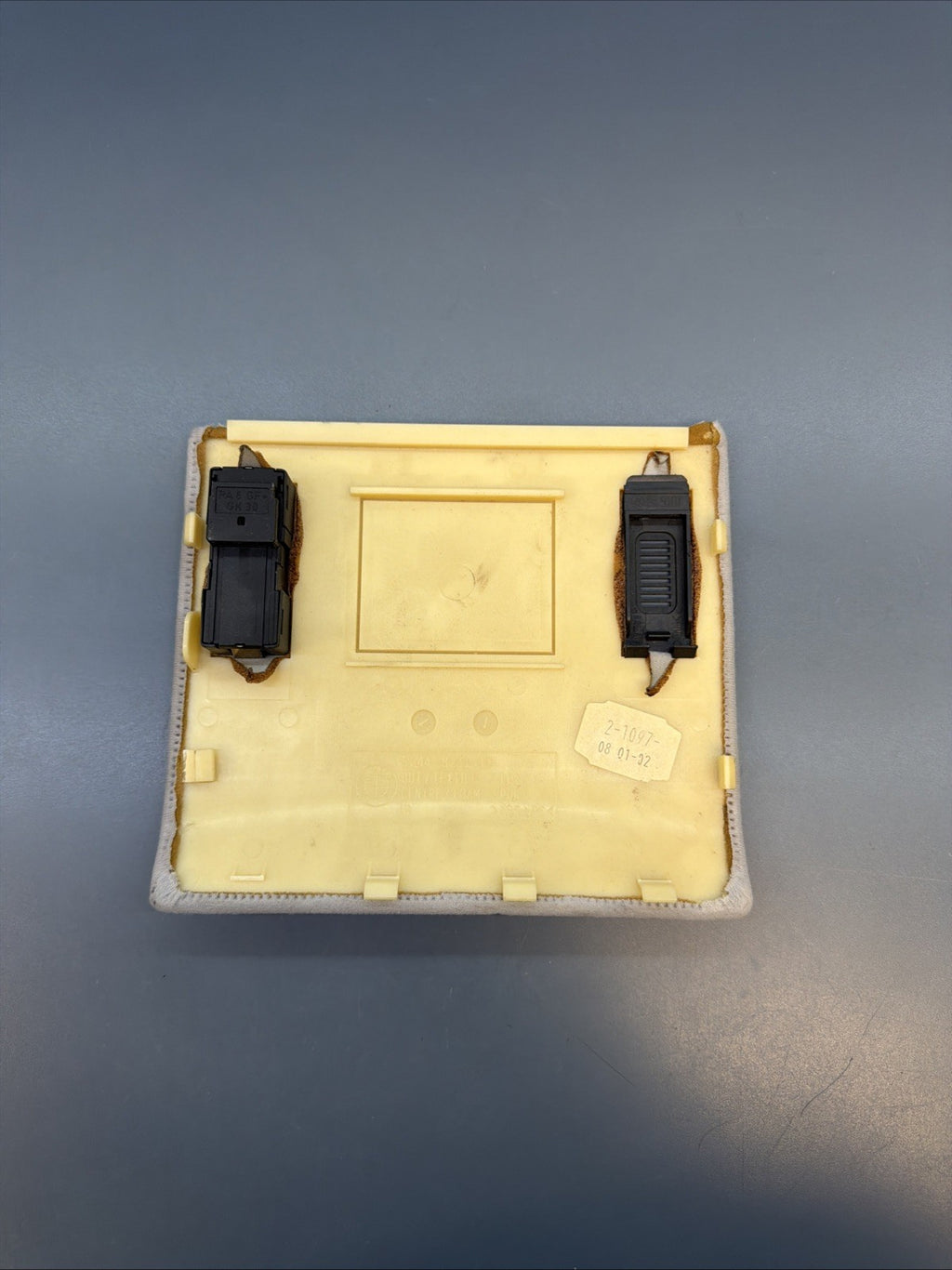 00-06 BMW E46 330Ci M3 Coupe Front Interior Overhead Sunroof SWITCH GRAY 8233449