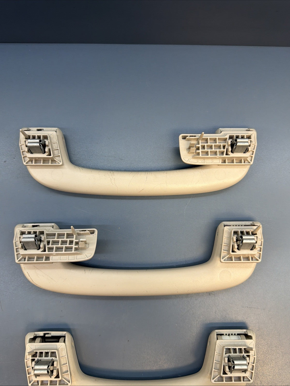 2011-2016 BMW 535I 550I F10 ROOF GRAB HANDLE SET OF 4 TAN BEIGE OEM 9171224