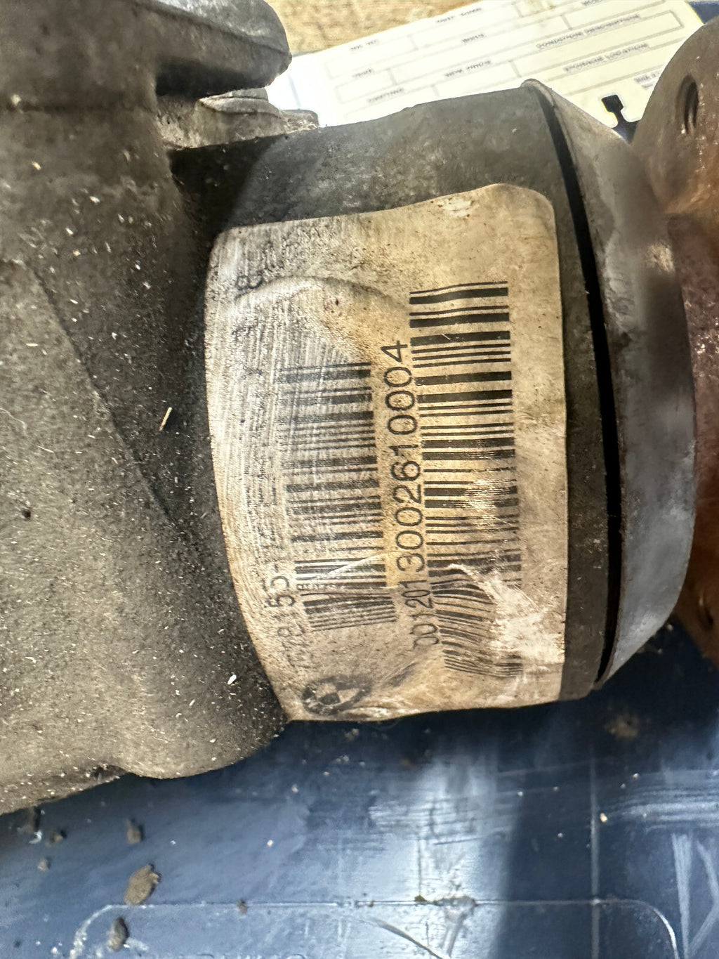 BMW F07 F10 550iX 650iX 5 6 SERIES REAR DIFFERENTIAL FINAL 3.08 DRIVE 7578155