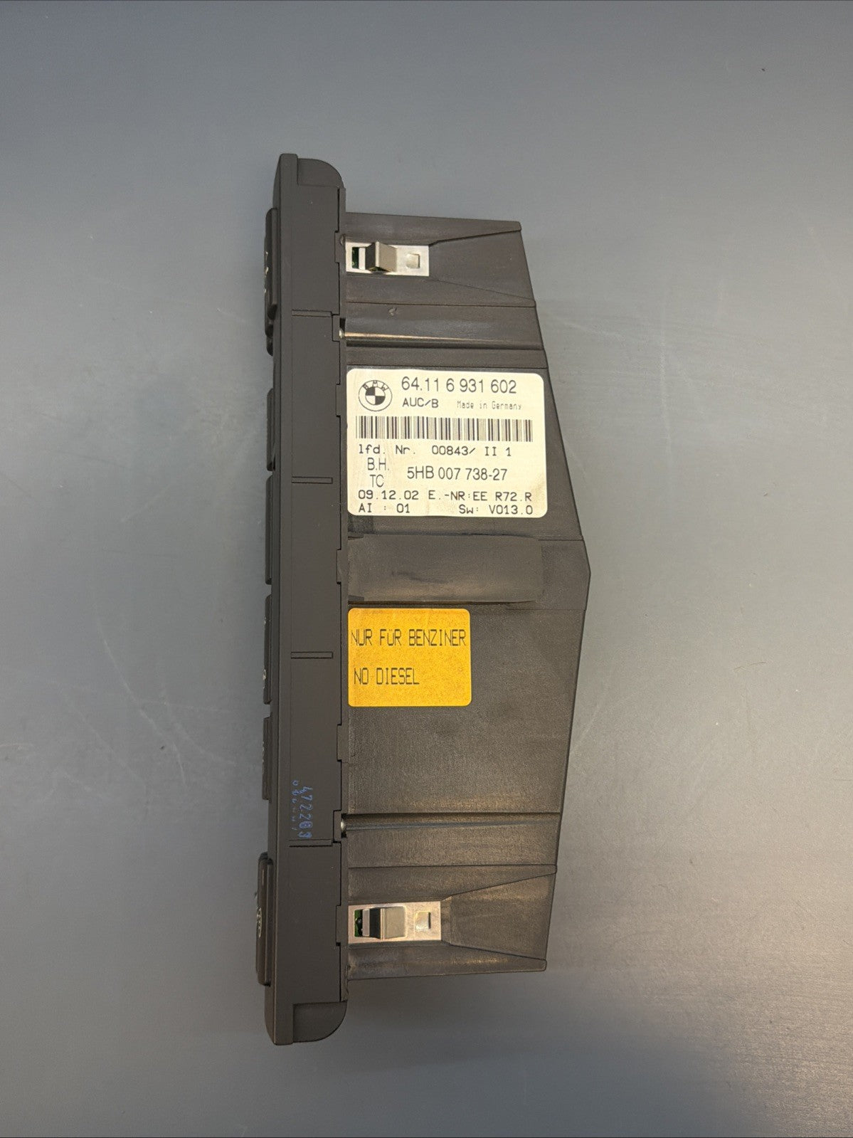 99-06 BMW 323 325 328 330 E46 Digital Climate Control Heater Controls 6931602