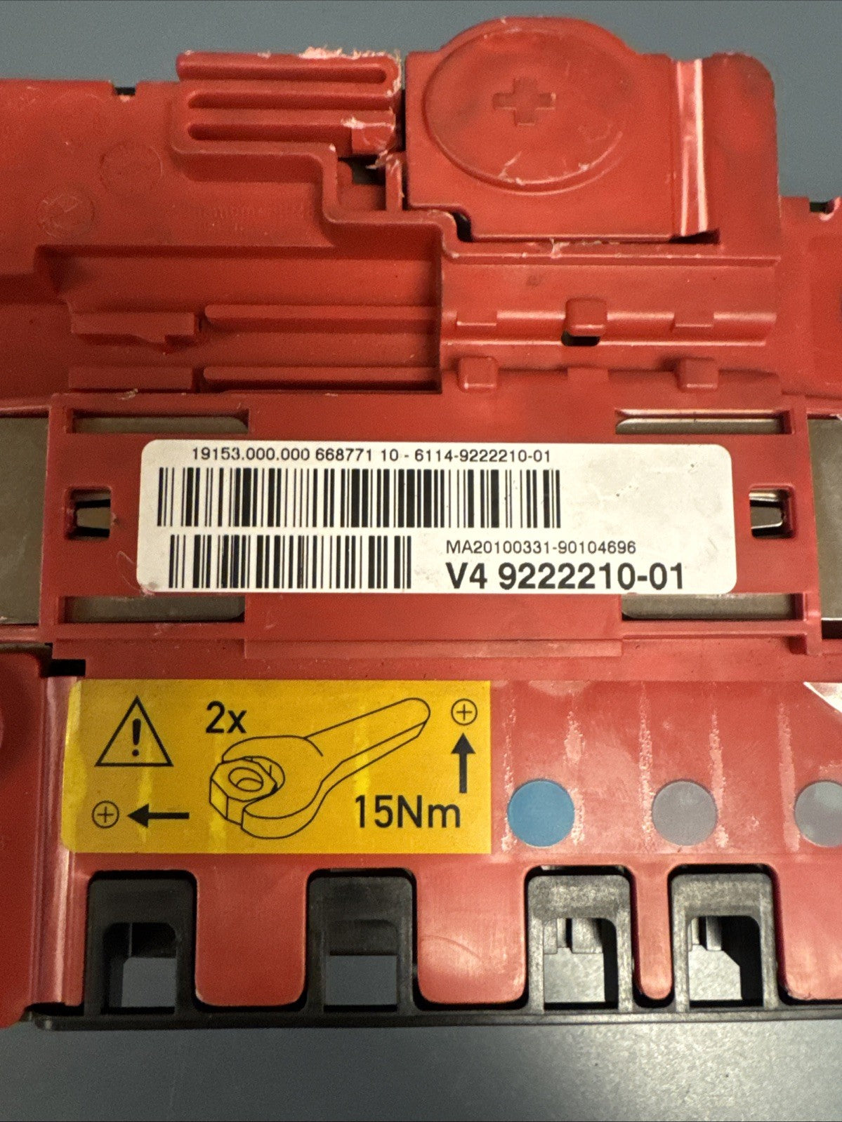 07-13 BMW E70 E71 X5 X6 BATTERY POWER DISTRIBUTION BOX  MODULE OEM 10688710