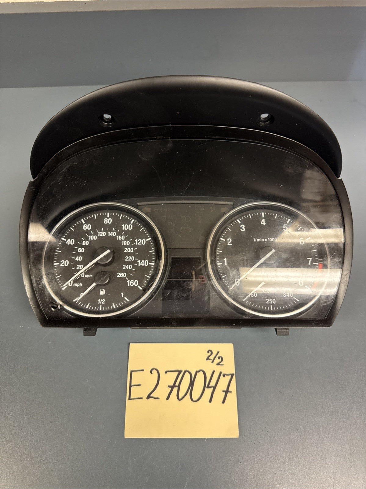 06-13 BMW 328i 335i E90 E92 E93 Speedometer Guage Instrument Cluster Display OEM
