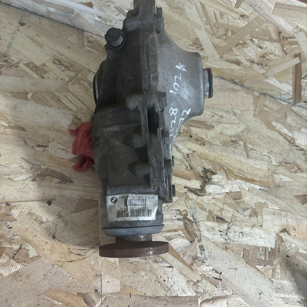 2014 428 F32 Front Differential Carrier Final 3.15 Drive AWD Diff OEM BMW