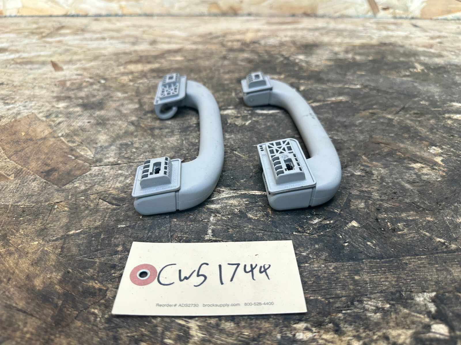 BMW 03-10 E60 5 SERIES LIGHT GRAY GRAB HANDEL SET 4 PC 9143529+9143516+9143530