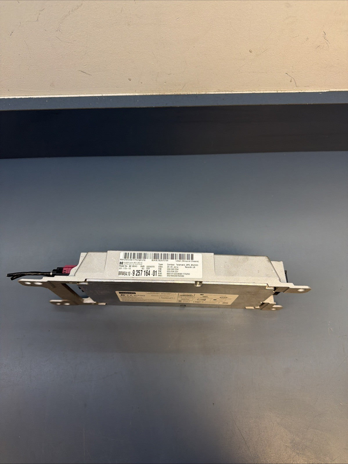 BMW 2010-2016 1/3 SERIES X1 X5 X6 Z4 GPS TELEMATICS CONTROL MODULE TCU 9257164