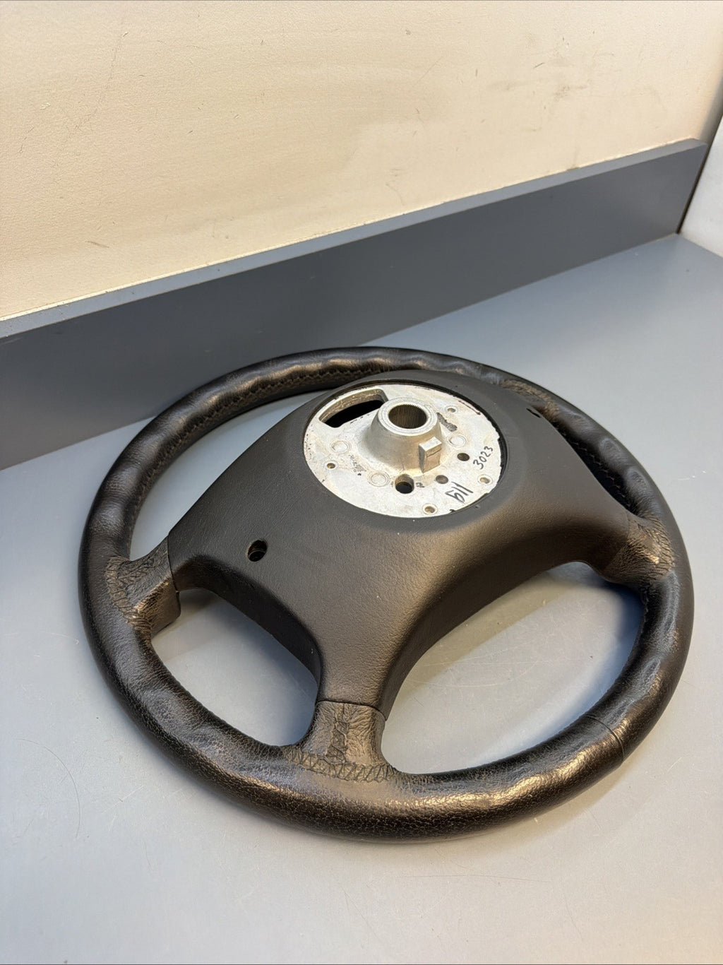 99-06 BMW OEM 330XI STEERING WHEEL W/O CONTROL SWITCHES LEATHER BLACK 6753947