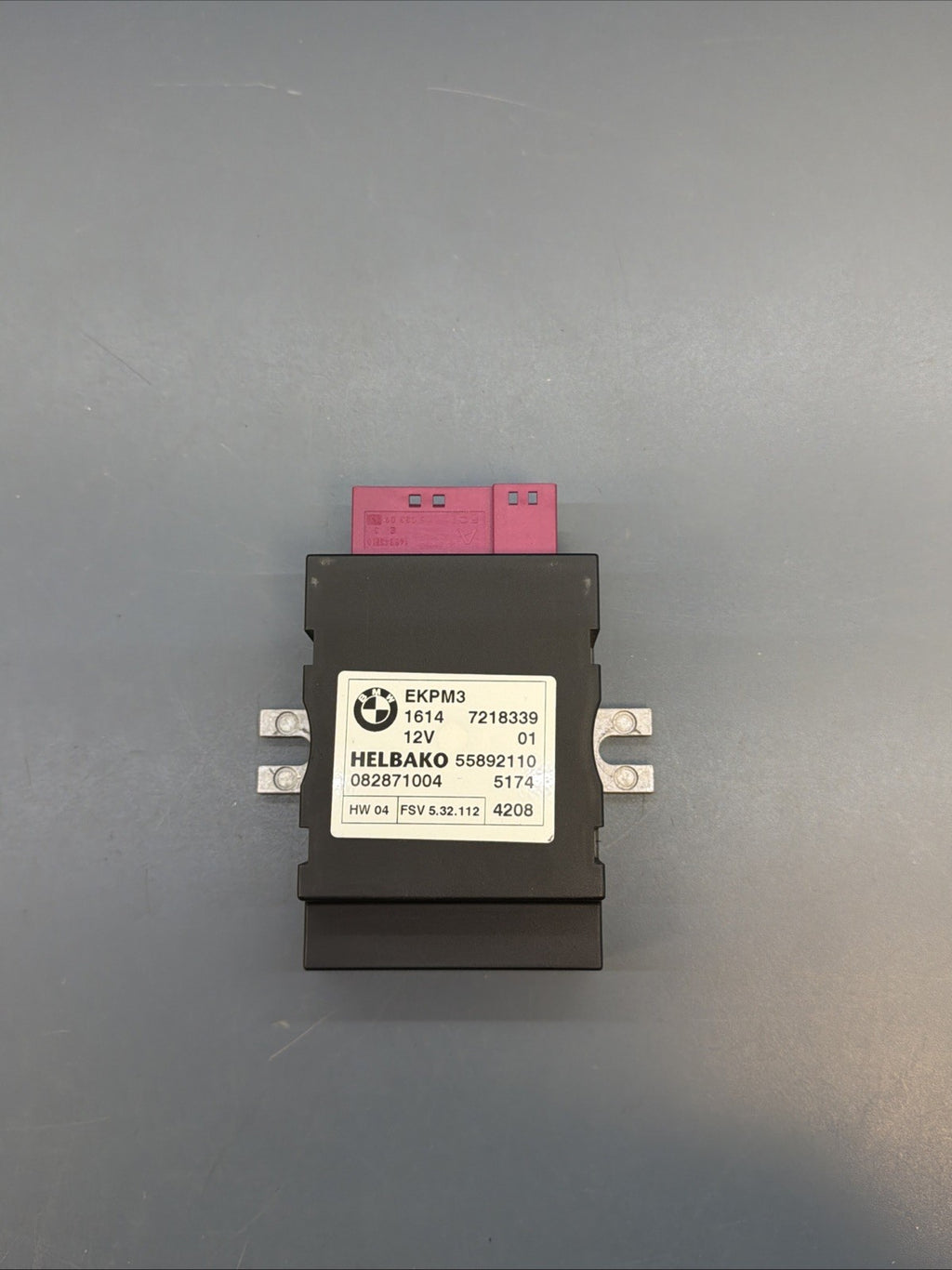 BMW 2006-2013 E90 E92 E9X FUEL PUMP CONTROL UNIT OEM 7218339