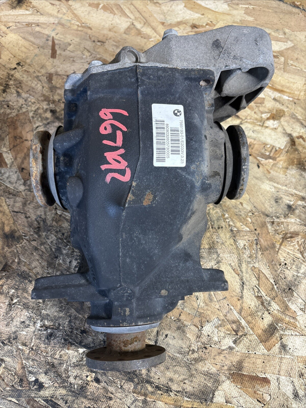 BMW E90 325 REAR DIFFERENTIAL 2006-2013 3 SERIES 3.23 FINAL DRIVE 7566183
