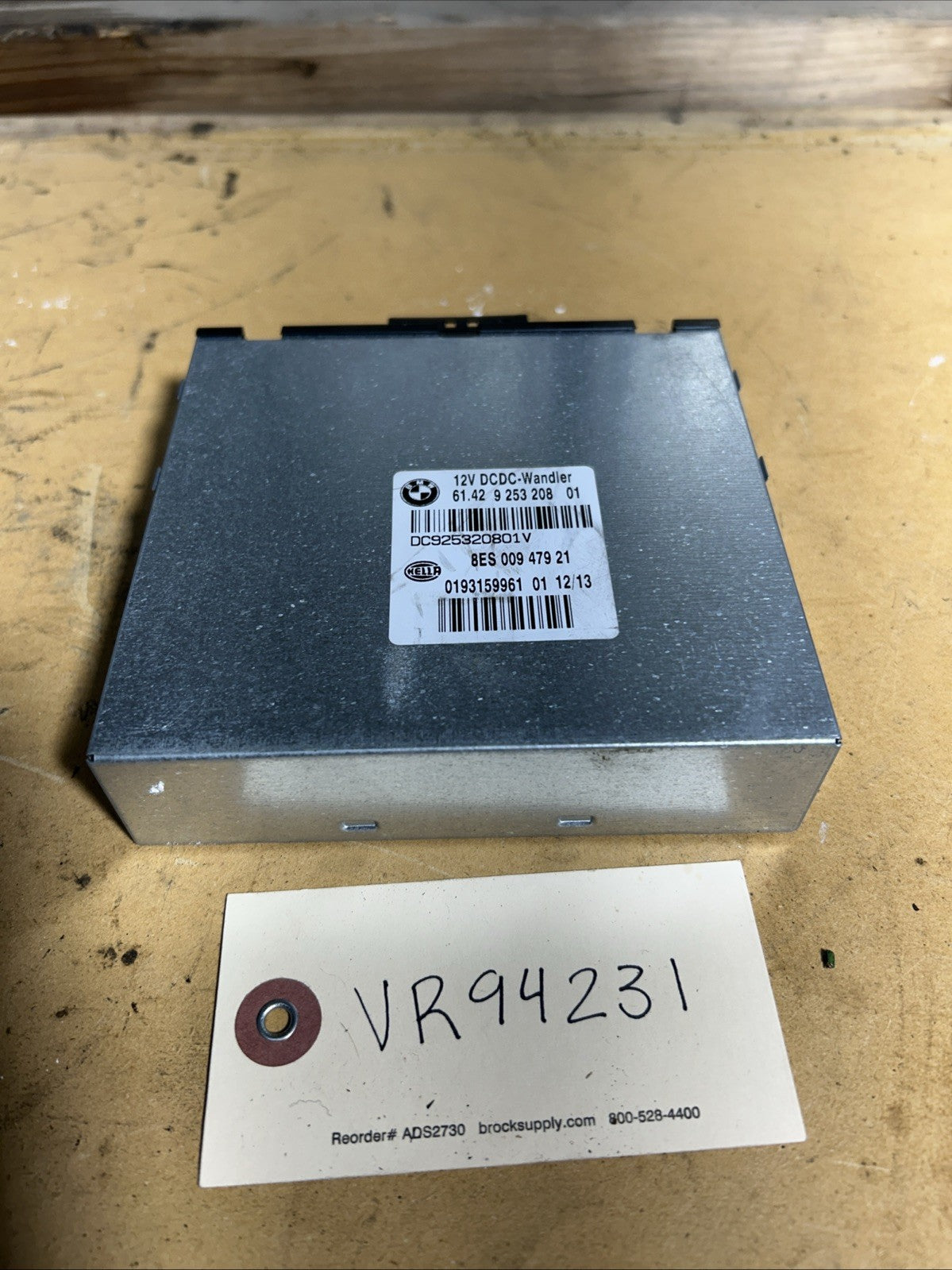 DBMW 06-16 E81 E90 E84 1 3 SERIES X1 DC VOLTAGE CONVERTER CONTROL MODULE 9253208