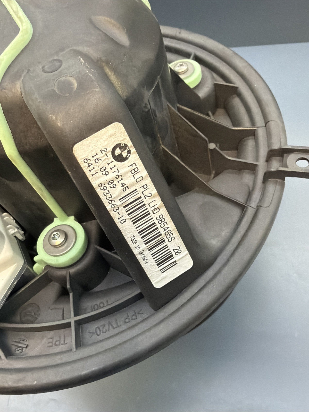 06-13 BMW E90 E92 128i 135i 328i Z4 Heater Blower Motor Assembly 985465S OEM