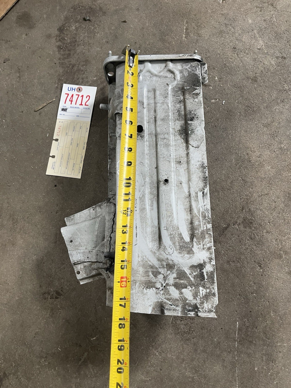 07-13 BMW E92 E93 328 335 M3 Front Left Frame Rail Apron SECTION OEM