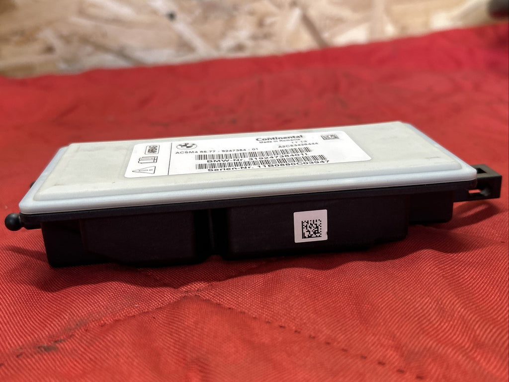 BMW 11-17 F25 X3 F10 5 SERIES CRASH IMPACT SENSOR SRS MODULE OEM 9247384