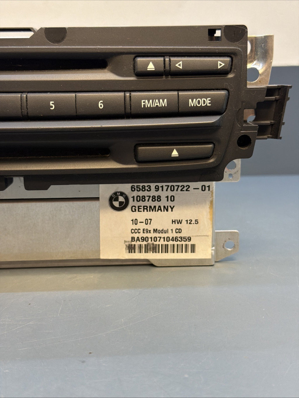BMW 2006-2009 E90 3 SERIES NAVIGATION CD RADIO PLAYER OEM 9170722 CCC
