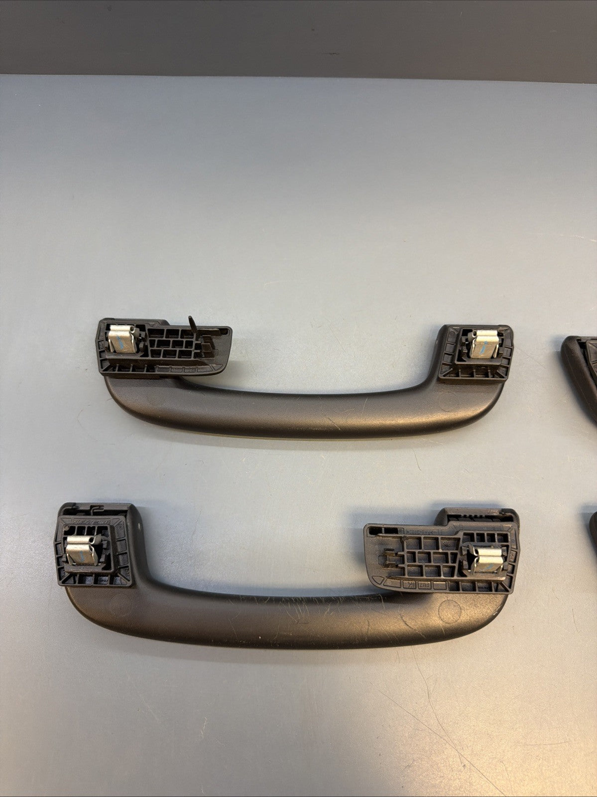 11-17 BMW F25 X3 SET OF 4 FRONT & REAR OVERHEAD GRAB HANDLE BLACK OEM