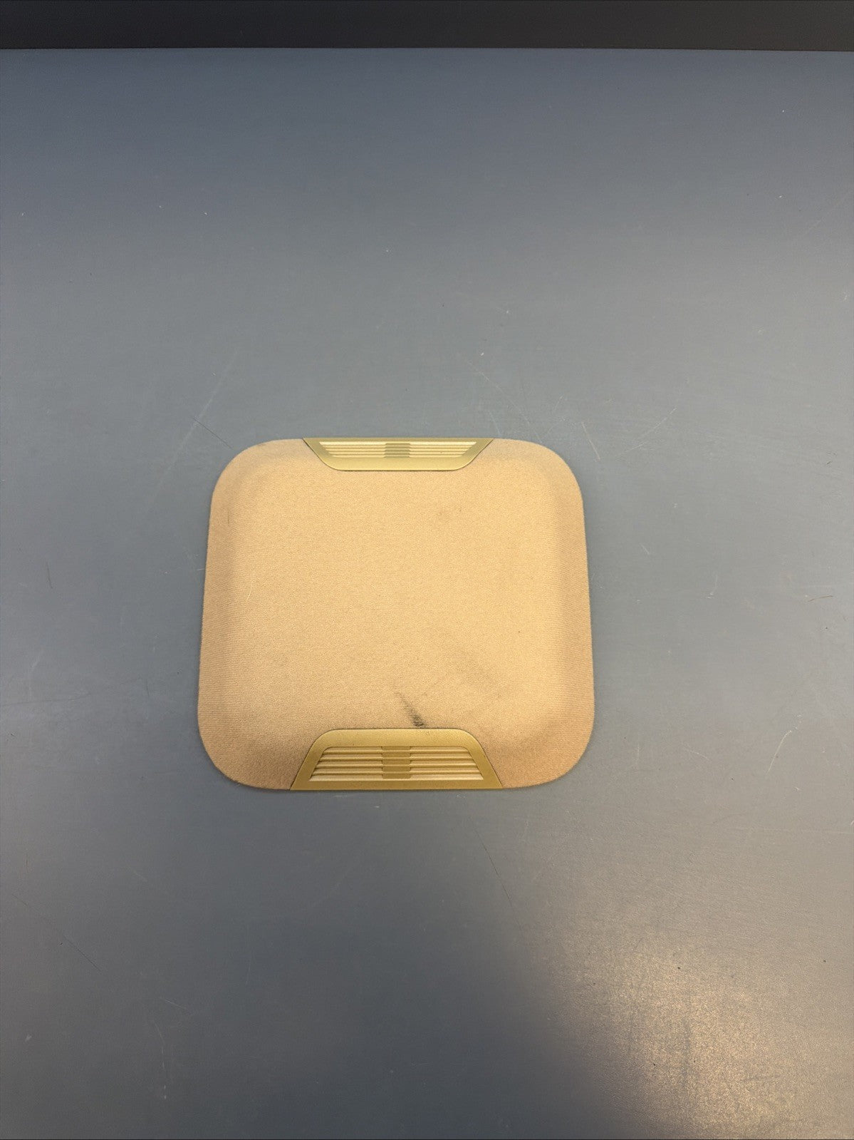 BMW 99-06 E46 Rear Overhead Alarm Motion Sensor Cover Trim Panel Beige 8239224