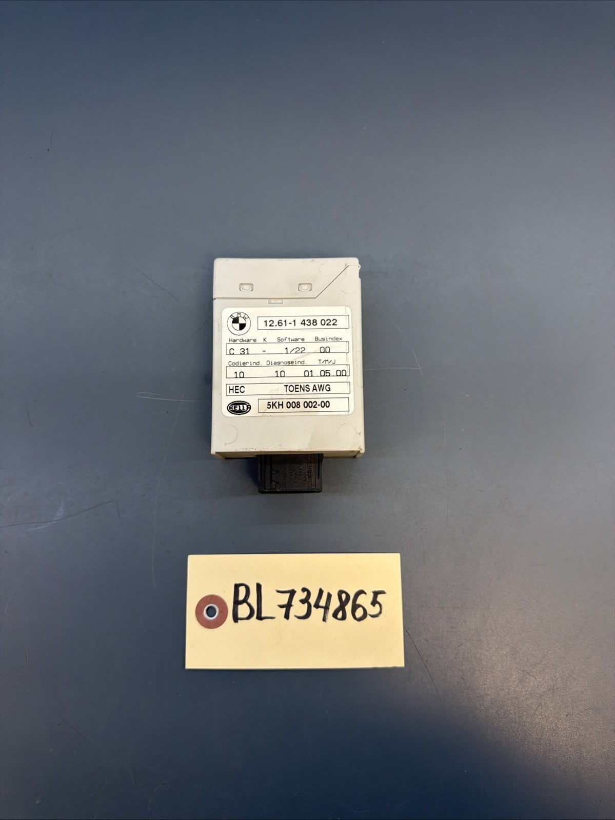 97-02 BMW Z3 E36 Engine Motor Oil Level & Temperature Control Sensor 1438022 OEM