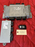 11-14 BMW X3 328I F25 MSV90 ECU DME / CAS4 Theft Locking Module Key SET 7623630