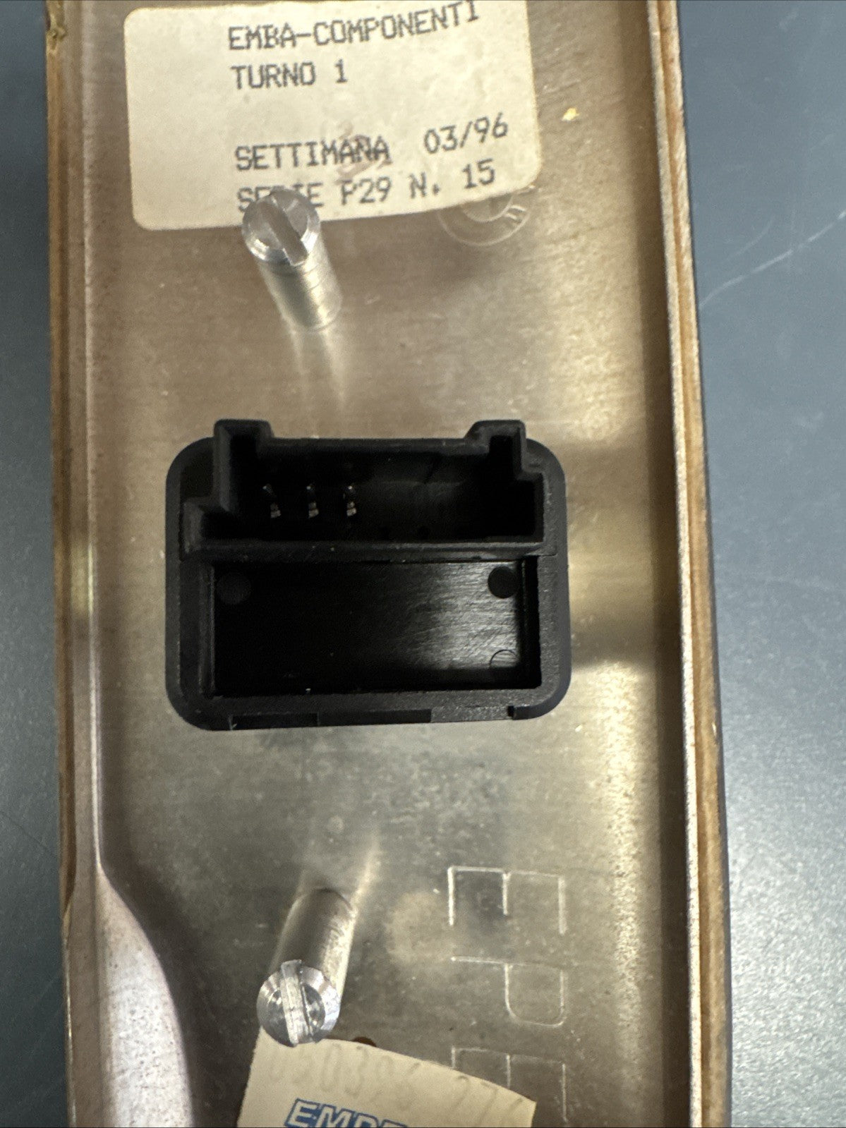 BMW E38 740 SPEED CRUISE CONTROL SWITCH BUTTON wood trim 8352256