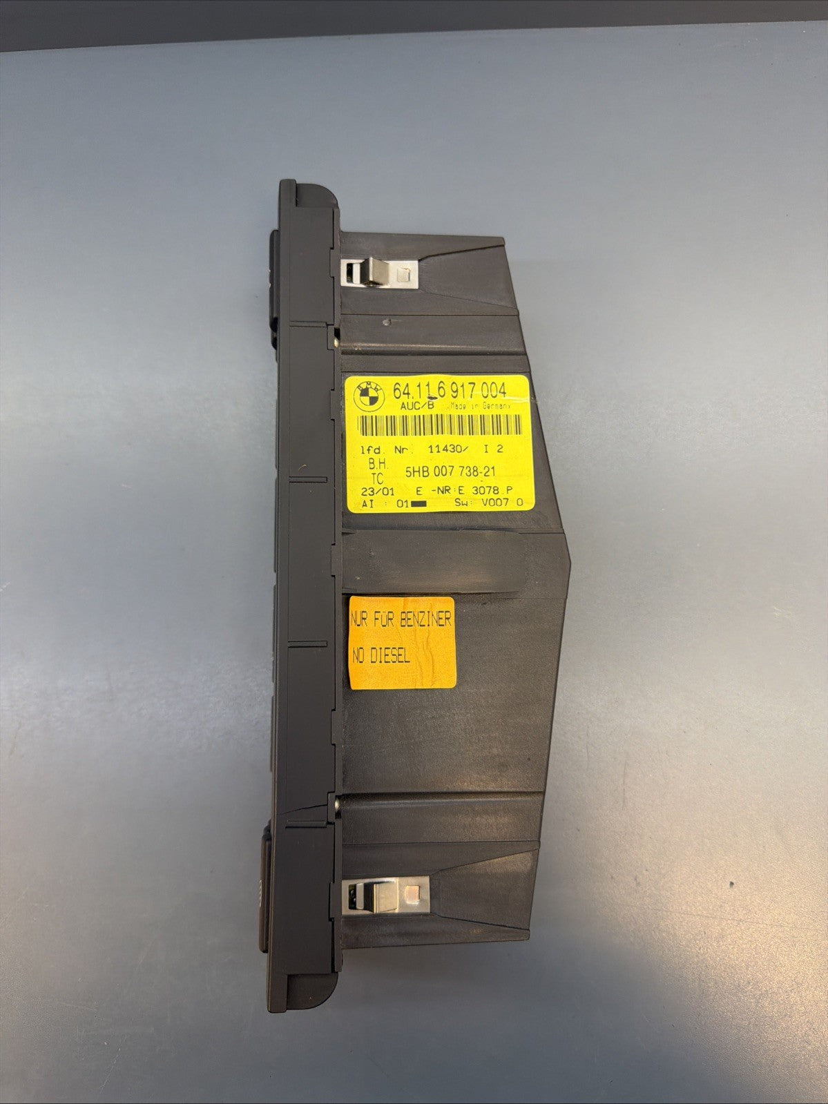 BMW 2001-2006 E46 3 SERIES AC HEATER CLIMATE CONTROL PANEL OEM 6917004