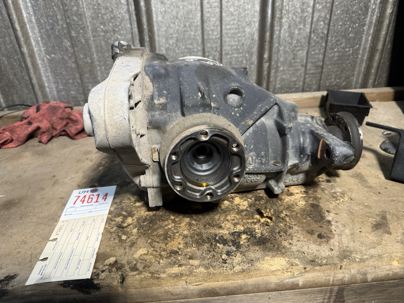 BMW E39 REAR DIFFERENTIAL 528 5 SERIES 4.10 FINAL DRIVE AUTO 1428474