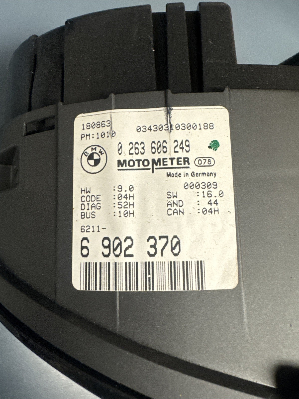 1999-2005 BMW E46 323I 325i 330i auto INSTRUMENT CLUSTER 6902370 129k MANUAL