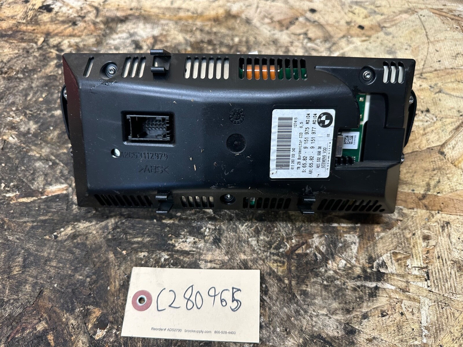 BMW 2004-2010 E60/E61 NAVIGATION DISPLAY SCREEN OEM BMW 9151975