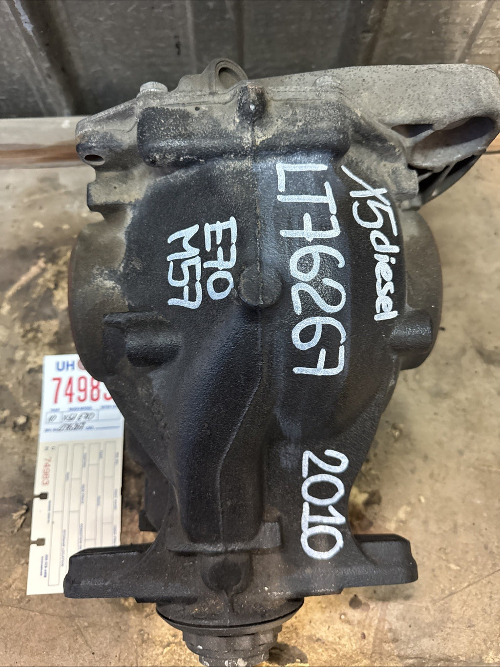 BMW REAR DIFFERENTIAL X5D SERIES E70 FINAL DRIVE 3.15 