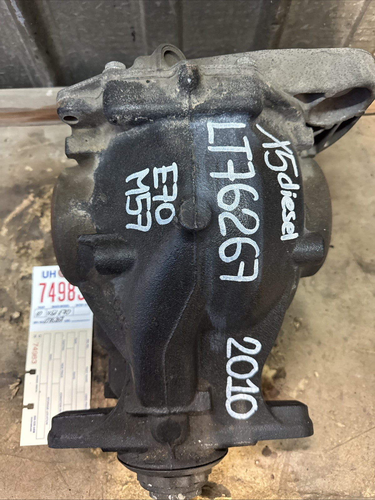 BMW REAR DIFFERENTIAL X5D SERIES E70 FINAL DRIVE 3.15 