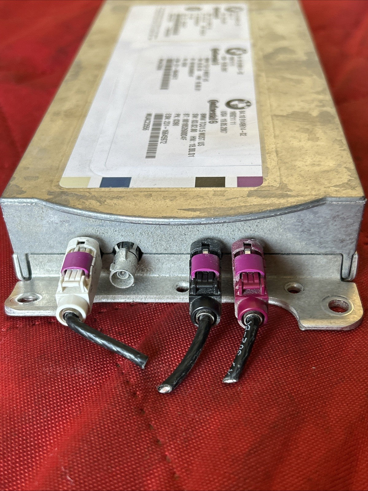 BMW 07-10 E60 E63 5/6 SERIES BLUETOOTH TELEMATIC COMMUNICATION MODULE 9149614