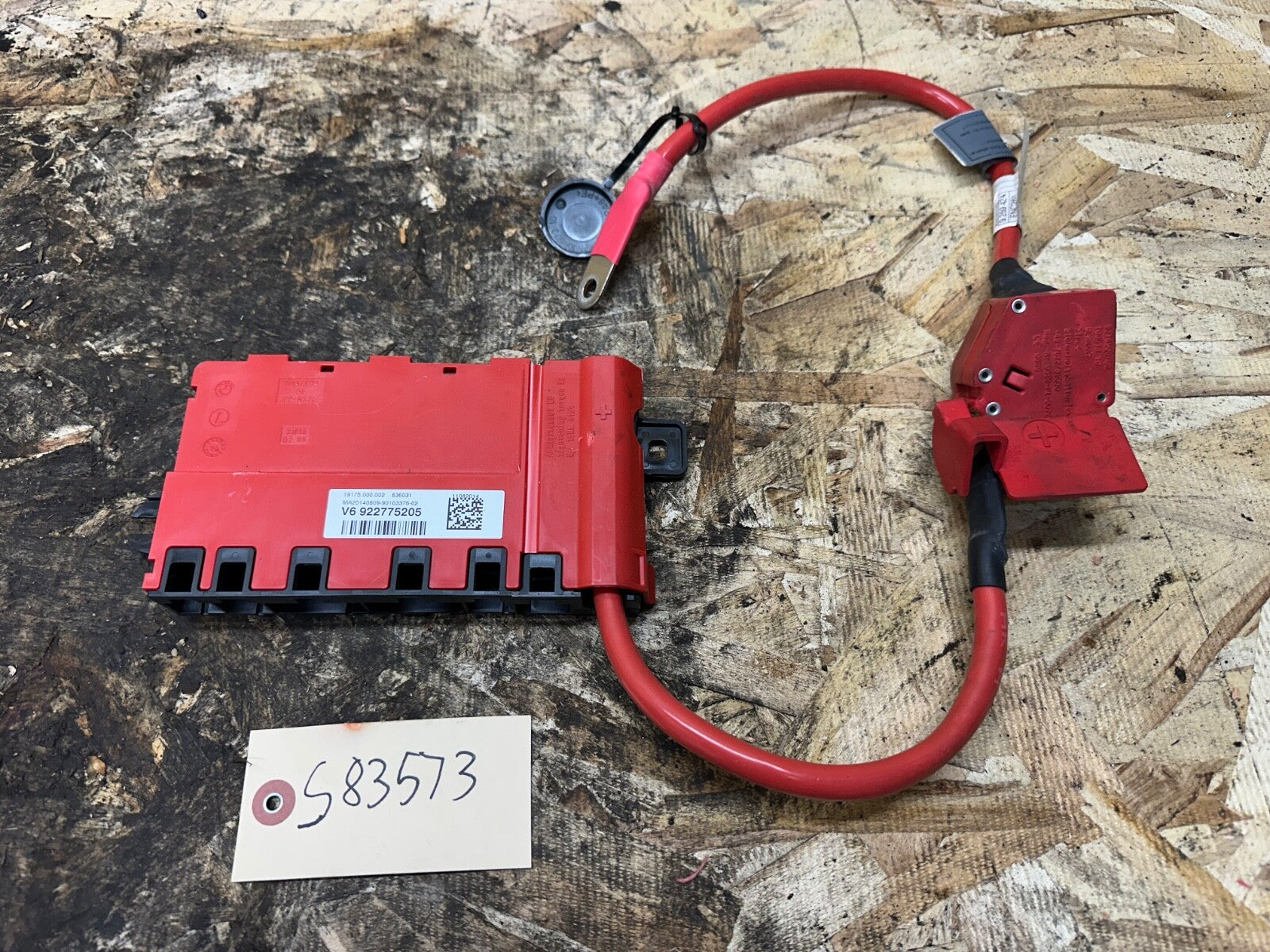 BMW F30 2012-2019 POSITIVE POWER BATTERY DISTRIBUTION BOX OEM BMW 922775205