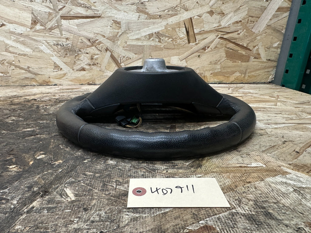 BMW 2006-2013 E9X 3 SERIES BLACK LEATHER STEERING WHEEL OEM 3051626