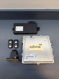 11-13 BMW E90 E92 E93 N55 ENGINE ECU ECM DME CAS3 LOCK KEY SET OEM 7612745