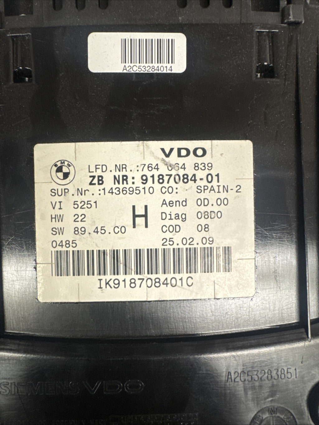 06-13 BMW 328i 335i E90 E92 E93 Speedometer Guage Instrument Cluster Display OEM