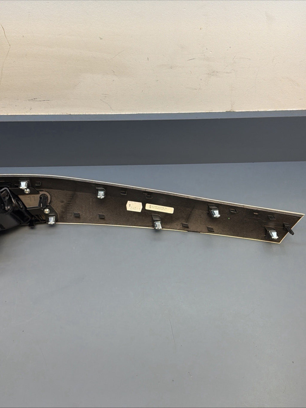 12-15 BMW X1 E84 DASHBOARD PANEL & AIR VENT GRILLE TRIM SILVER 9258354 8049413