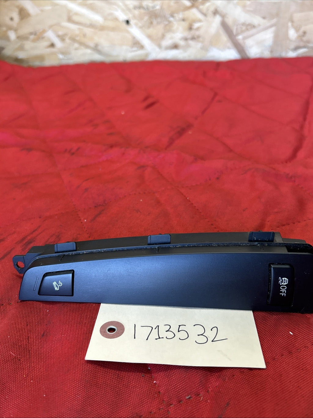 BMW 2011-2014 F25 X3 F10 5 SERIES TRACTION CONTROL BUTTON TRIM OEM 9202929