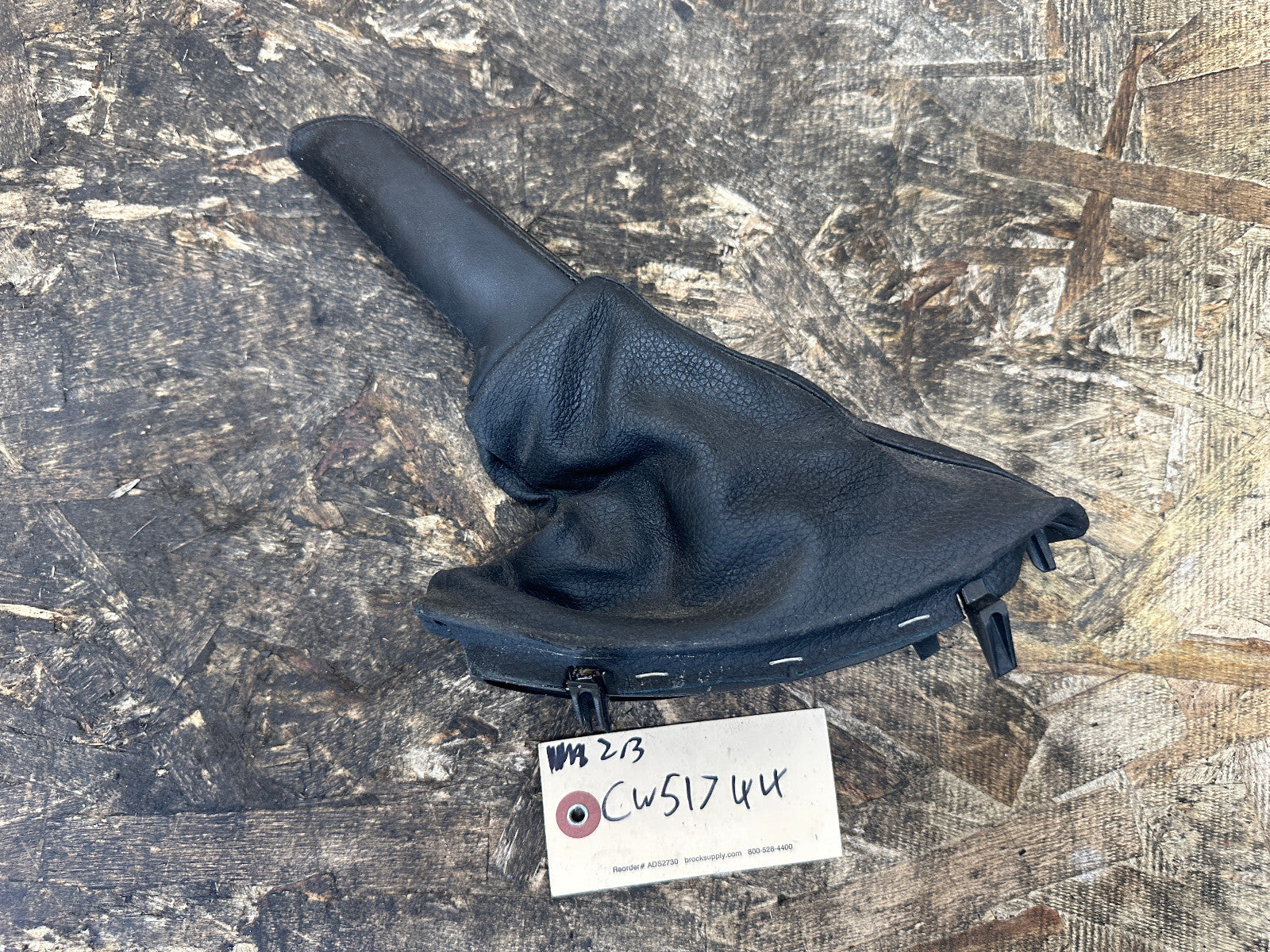 BMW 01-10 E60 5 SERIES BLACK PARKING EMERGENCY BRAKE LEVER OEM 7034081