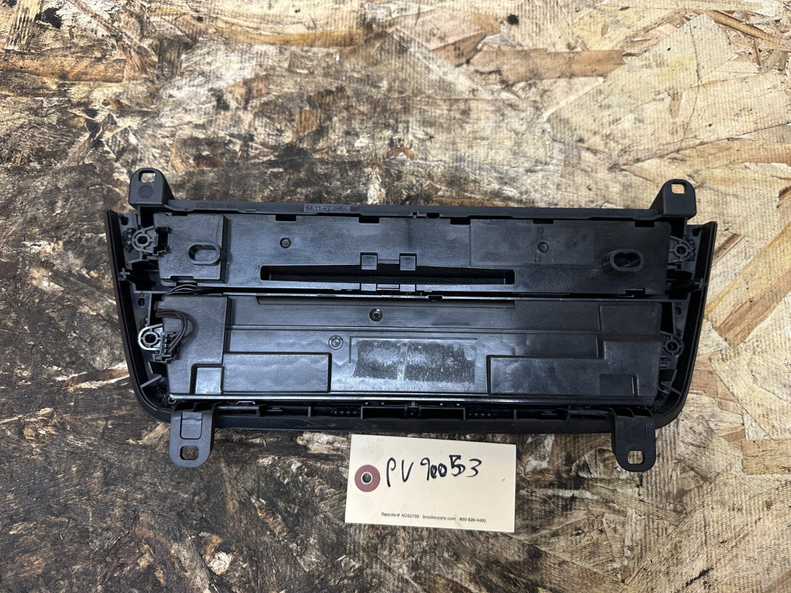 BMW F30 2012-2015 CLIMATE CONTROL AND RADIO PANEL OEM BMW 17313810