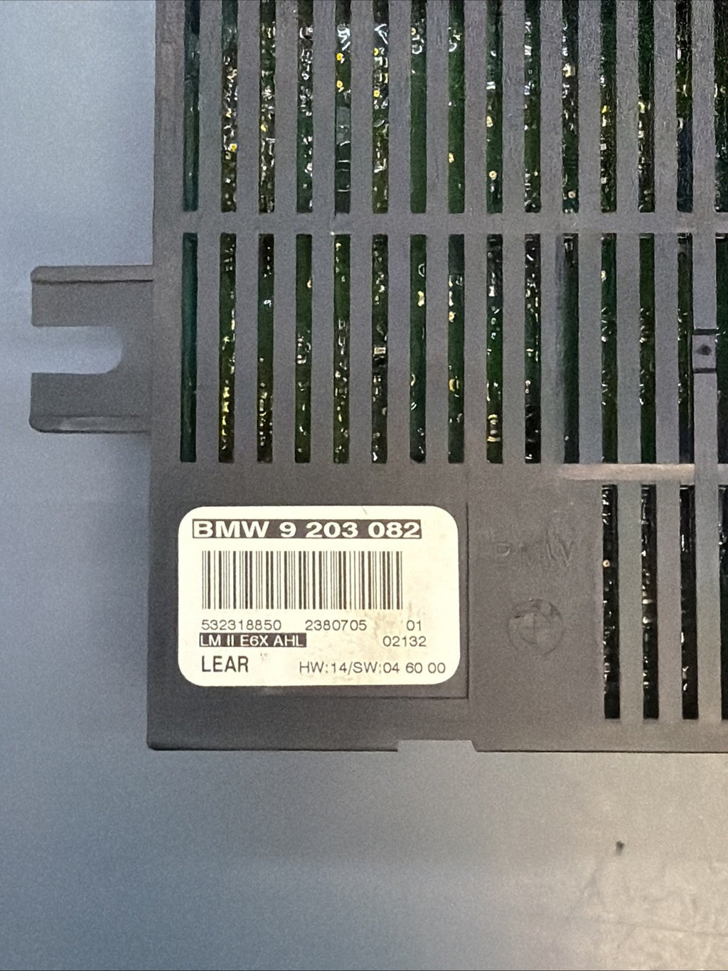 06-10 BMW M6 E63 E64 HEADLIGHT HEAD LIGHT LAMP CONTROL MODULE 9203082 OEM