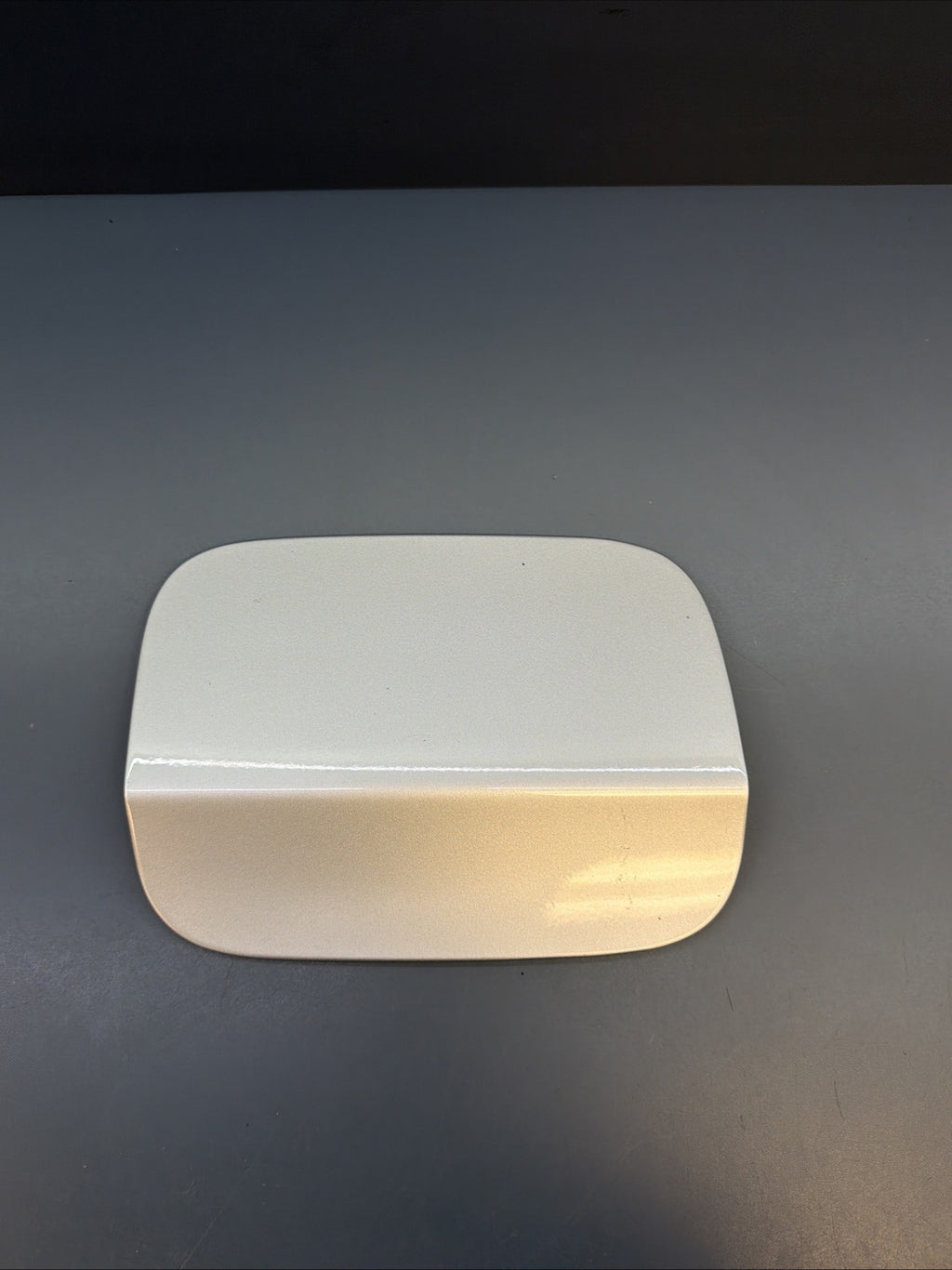 2007-2013 BMW X5 E70 REAR GAS FUEL TANK FILLER DOOR LID SILVER GENUINE OEM