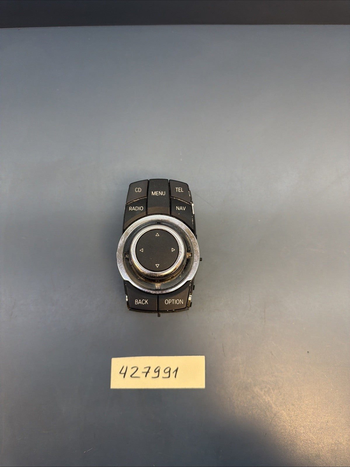 08-09 BMW E92 E93 iDRIVE CIC NAVIGATION CONTROLLER KNOB SWITCH 9189050 OEM