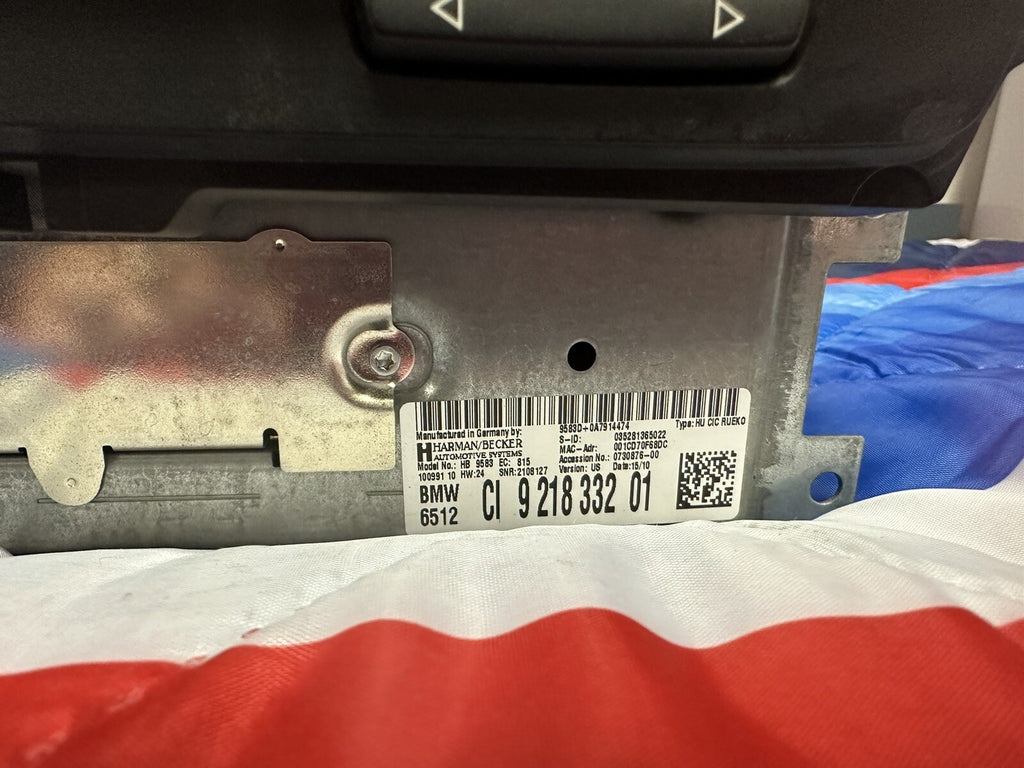09-13 BMW 328I 335I RADIO NAVIGATION DVD CD PLAYER RECEIVER OEM 9218332