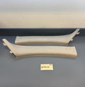 BMW E90 335xi Series 4dr Front Left & Right A Pillar Cloth Trim 7058332 7058331