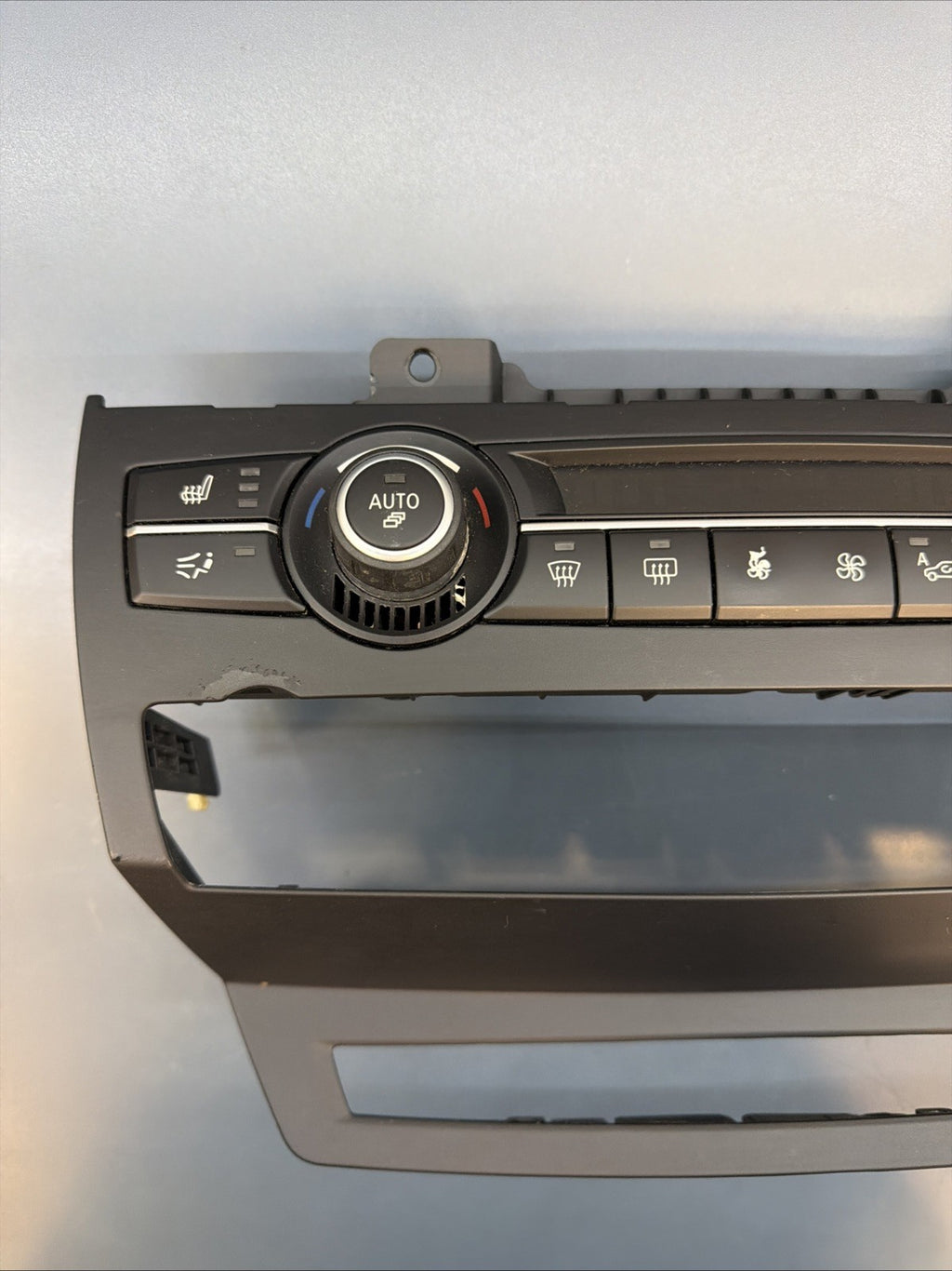 07-13 BMW E70 X5M X6 AC Heat Temperature Control Panel W/ TRIM OEM 9234335