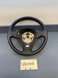 BMW 2006-2012 E90 E9X 3 SERIES BLACK LEATHER STEERING WHEEL OEM 3375E901